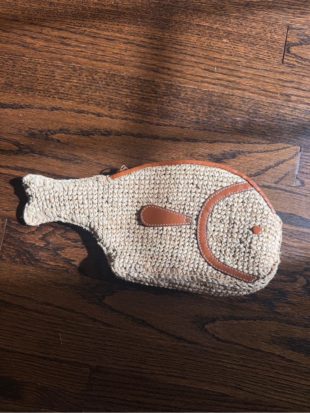 Staud Raffia Fish Bag